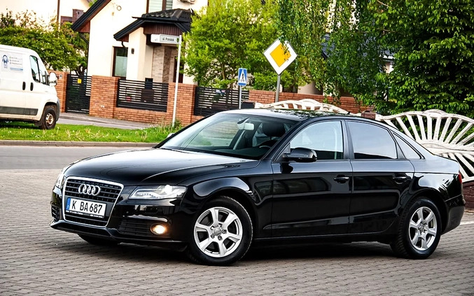 Audi A4 cena 39800 przebieg: 190000, rok produkcji 2010 z Lipno małe 781